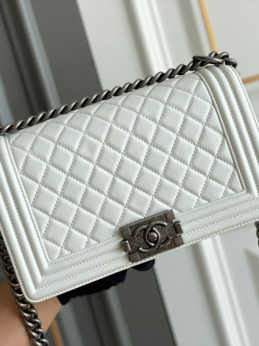 Chanel Boy Medium Quilted Bag